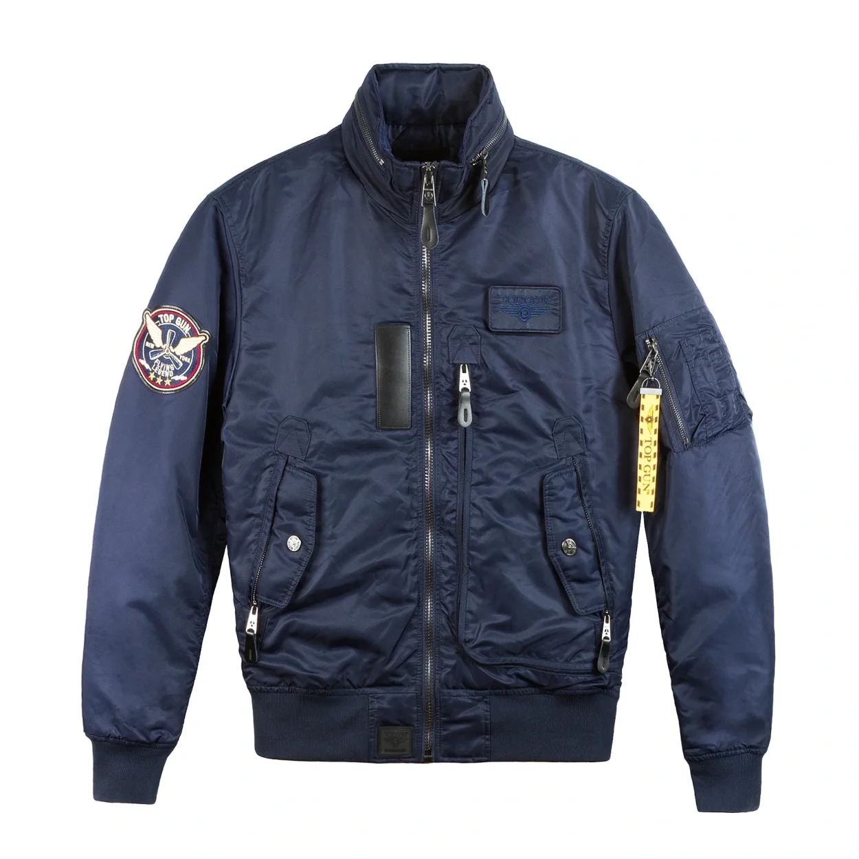 Top Gun Air Rescue Navy Varsity Jacket