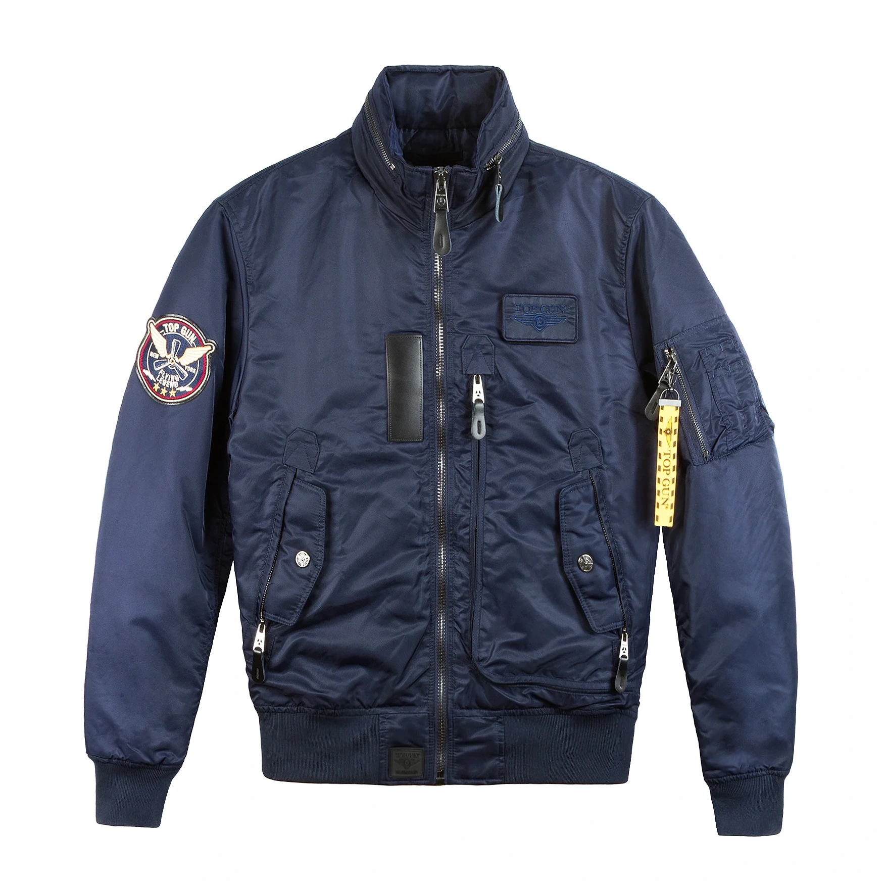 Top Gun Air Rescue Navy Varsity Jacket