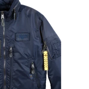 Top Gun Air Rescue Satin Varsity Jacket