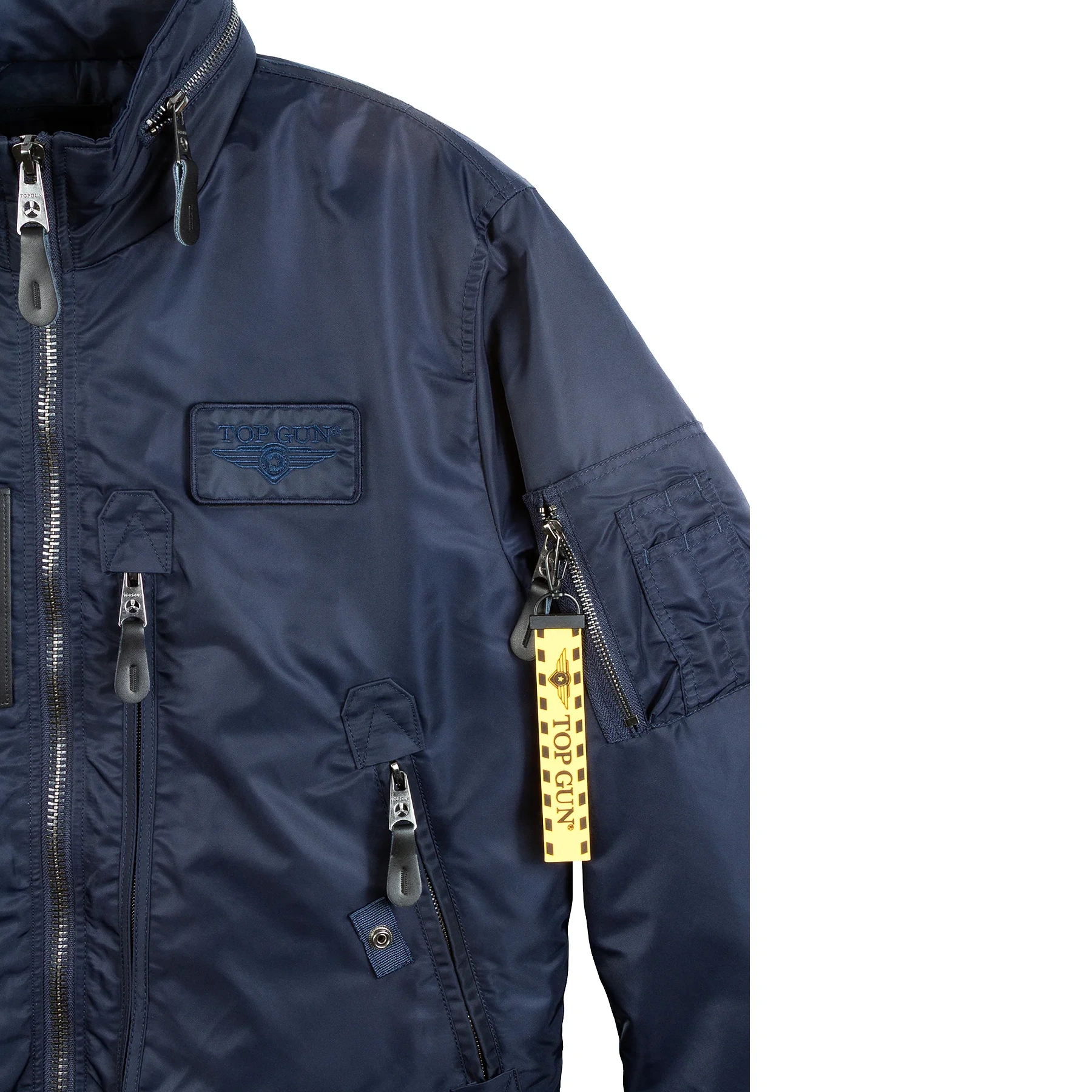 Top Gun Air Rescue Satin Varsity Jacket