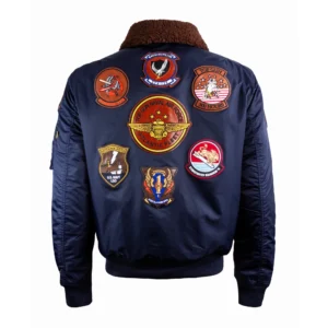 Top Gun Atlantic Fleet Shearling Jacket