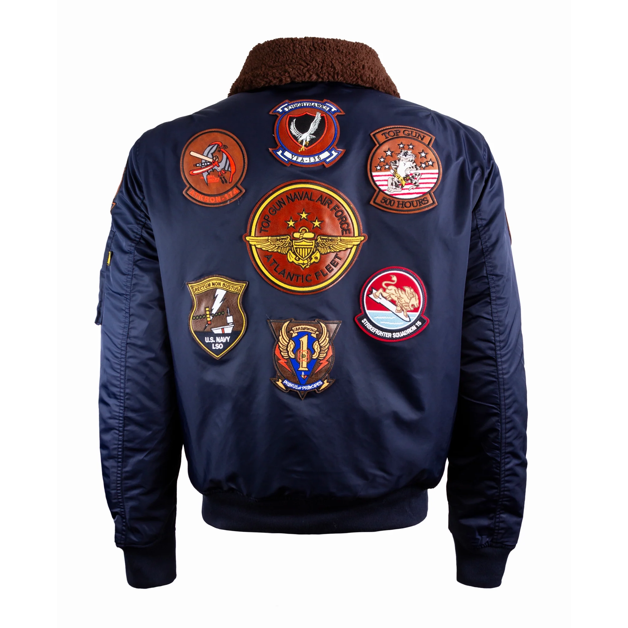 Top Gun Atlantic Fleet Shearling Jacket