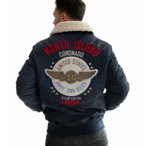Top Gun Coronado Navy Bomber Jacket
