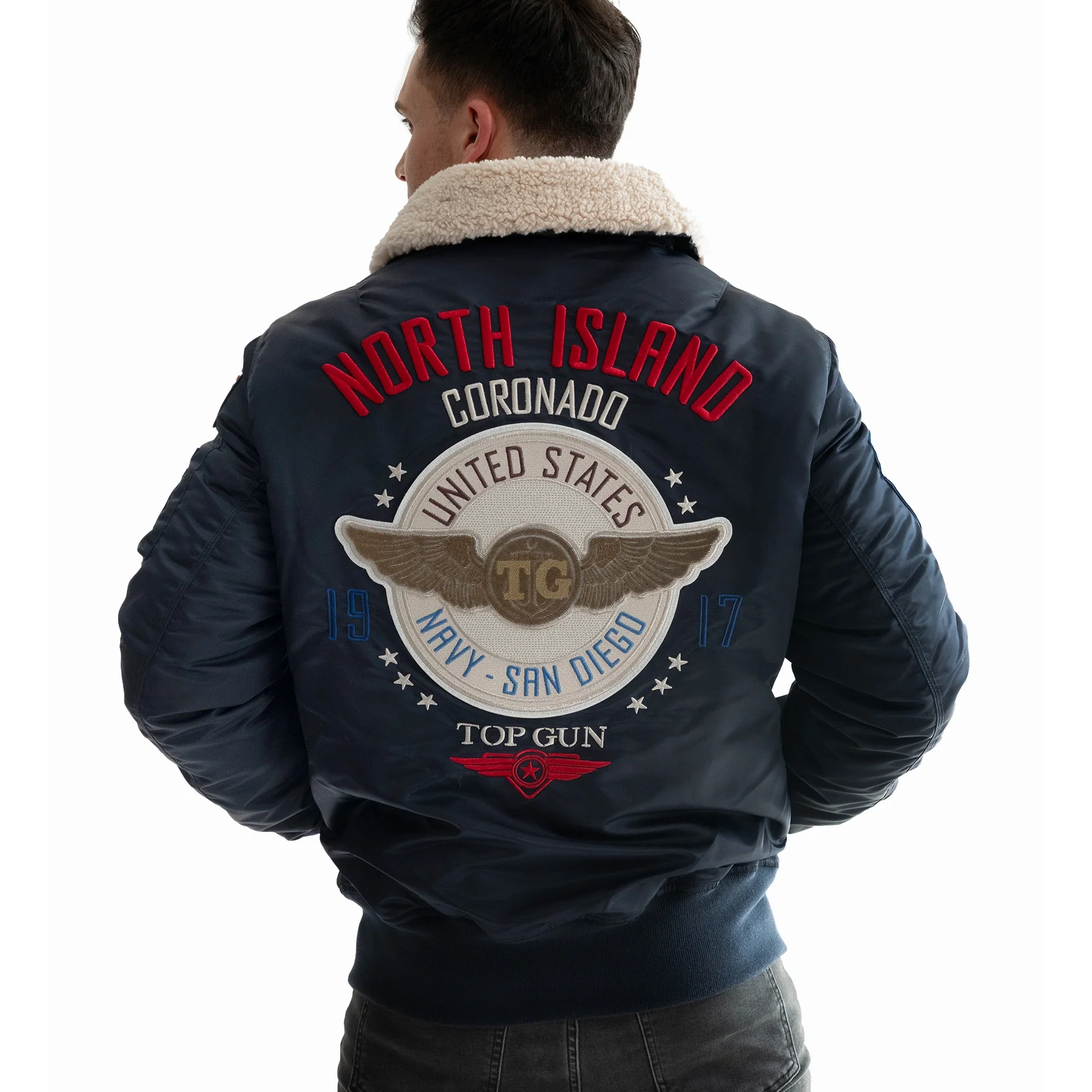 Top Gun Coronado Navy Bomber Jacket