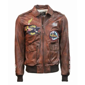 Top Gun Flying Tigers Bomber Jacket