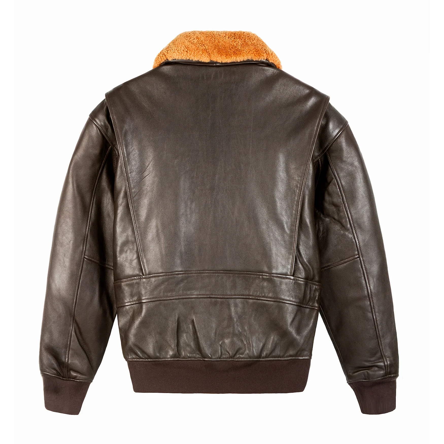 Top Gun G-1 Military Brown Bomber Jacket