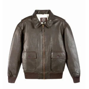 top gun g-1 military removeable fur collar zipper jacket