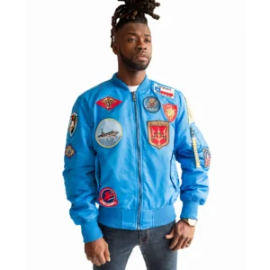top gun MA-1 patches bomber jacket