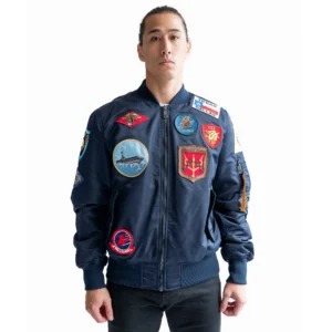Top Gun MA-1 Patches Navy Bomber Jacket