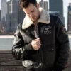 Top Gun Shearling Bomber Jacket