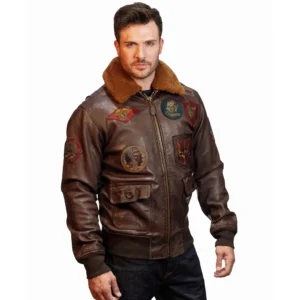 top gun signature series bomber jacket