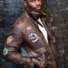 Top Gun Victory Vintage Zipper Leather Jacket