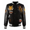 Top Gun Wildcats Black Bomber Varsity Jacket