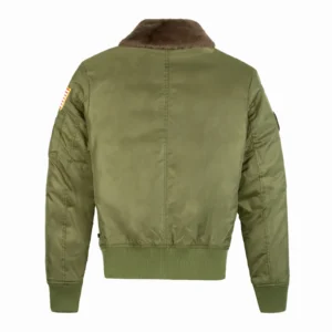 Women's Miss Top Gun B-15 Flight Satin Bomber Jacket