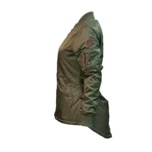 Women's Miss Top Gun Longline Satin Jacket