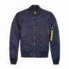 Women's Miss Top Gun MA-1 Satin Zipper Jacket